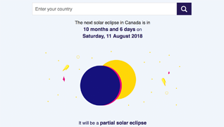 Graphic of moon and sun